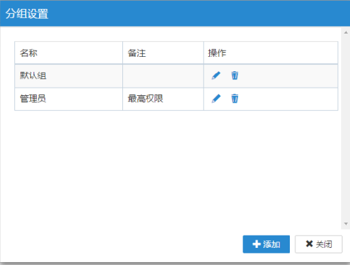 添加分享用户